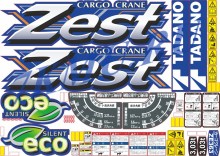 Комплект стикеров для КМУ Taданo Zest ECO 365